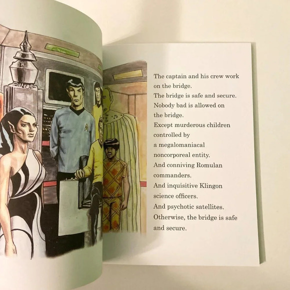 Funko Star Trek Action Figures Dr McCoy Sulu Fun with Kirk and Spock Book - Picture 16 of 16